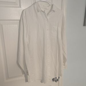 Victoria's Secret White Swim Coverup Tunic